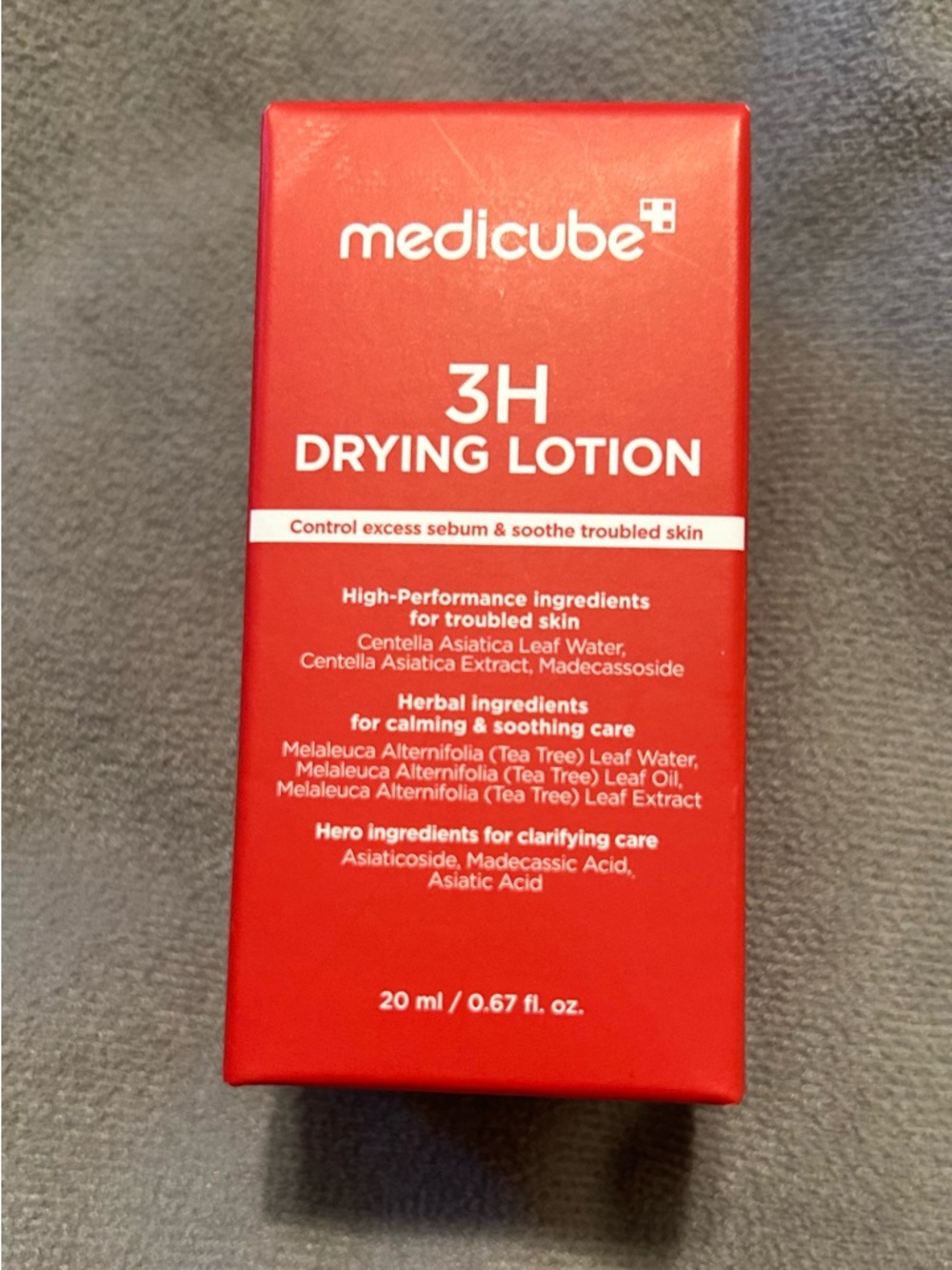 Medicube 3H Drying Lotion - Red